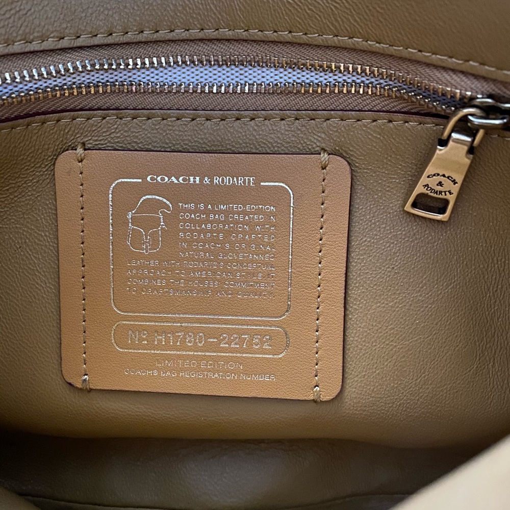 Coach&Rodarte saddle bag